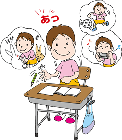 ADHDイラスト