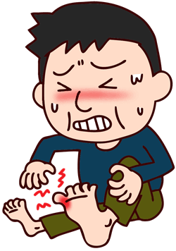 痛風イラスト