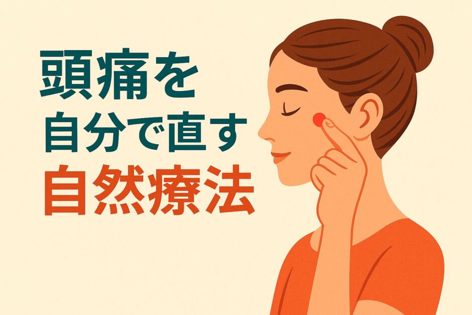 頭痛を自分で直す自然療法